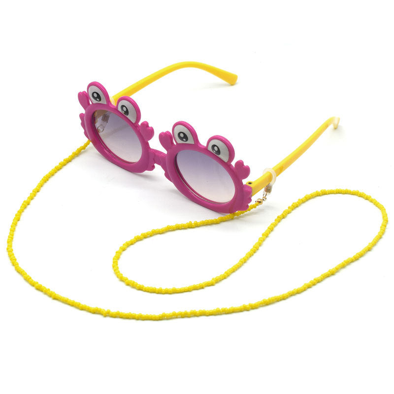 Beaded Eyewear Retainer Chain Bowlift