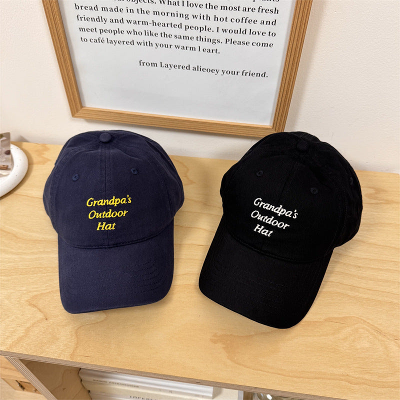 Men's Embroidered Outdoor Cap Bowlift