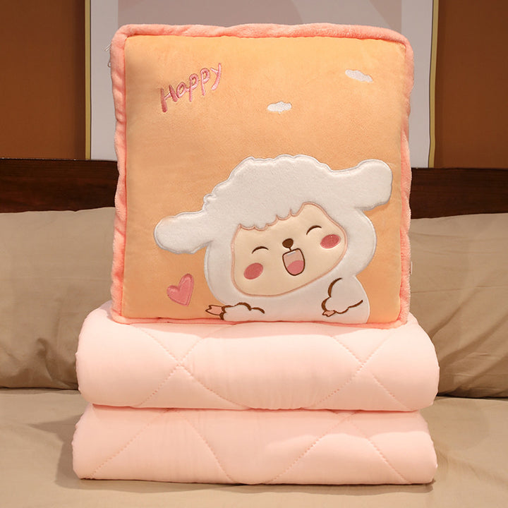 Plush pillow with cute husky design Bowlift