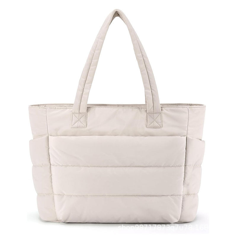 Padded Multifunctional Handbag Bowlift