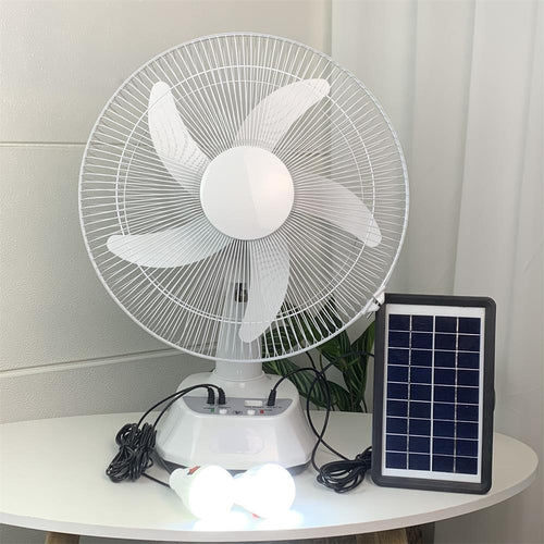 Unisex nan leiser USB table fan with multi-blade design, oscillating tilt function and timer Bowlift
