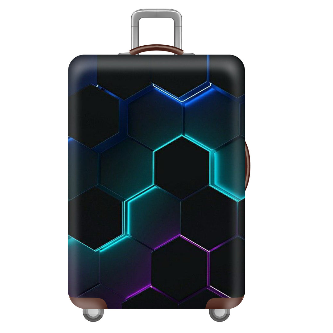 Men's hard-shell suitcase with unique skull design Bowlift