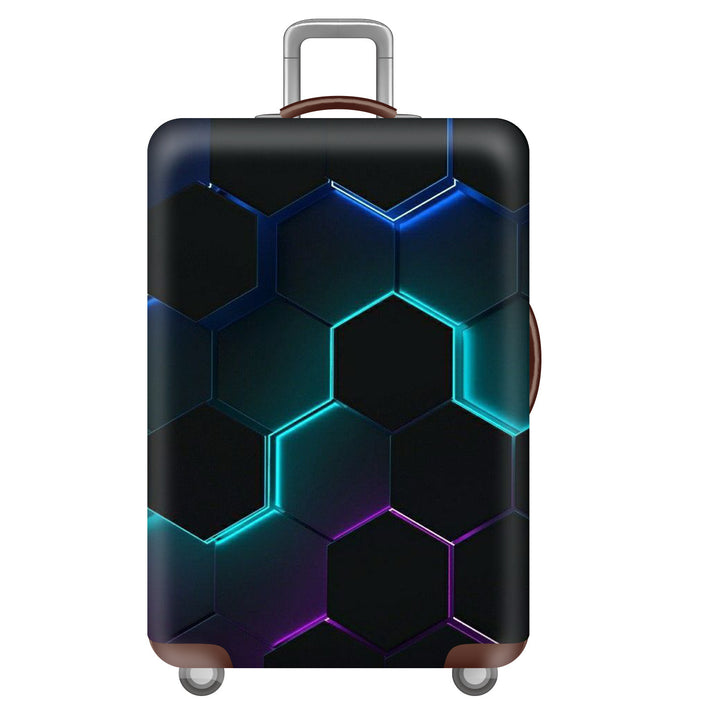 Men's hard-shell suitcase with unique skull design Bowlift