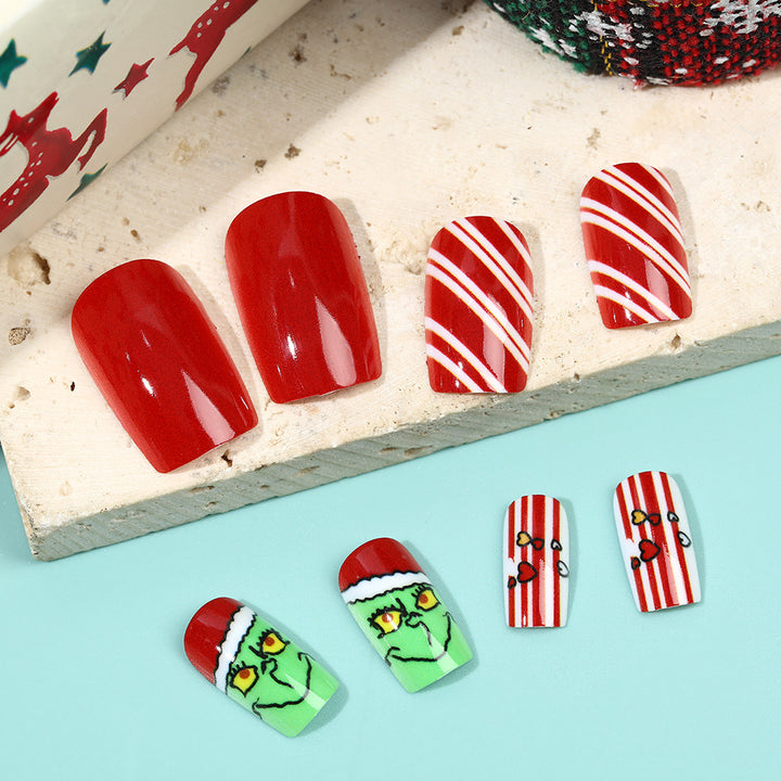 Creative Christmas Art Nails Bowlift