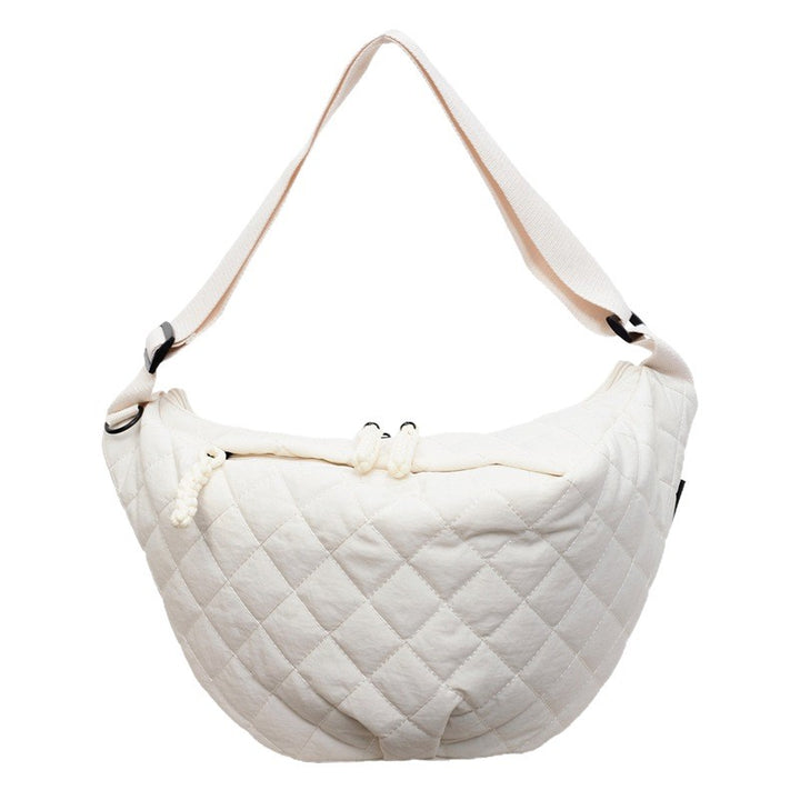 Stylish Quilted Sling Bag Bowlift