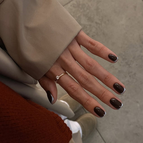 Elegant Nail Art with Glamorous Shine Bowlift