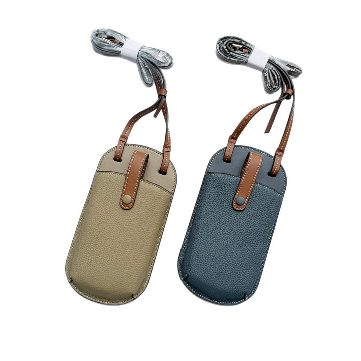 Leather Crossbody Phone Pouch Bowlift