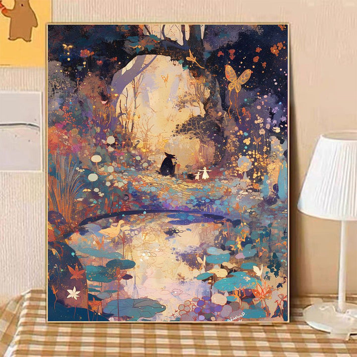Enchanted Evening Landscape Canvas Art Bowlift