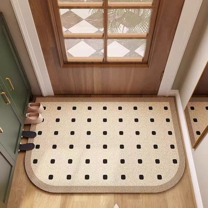 Floral Welcome Mat Bowlift