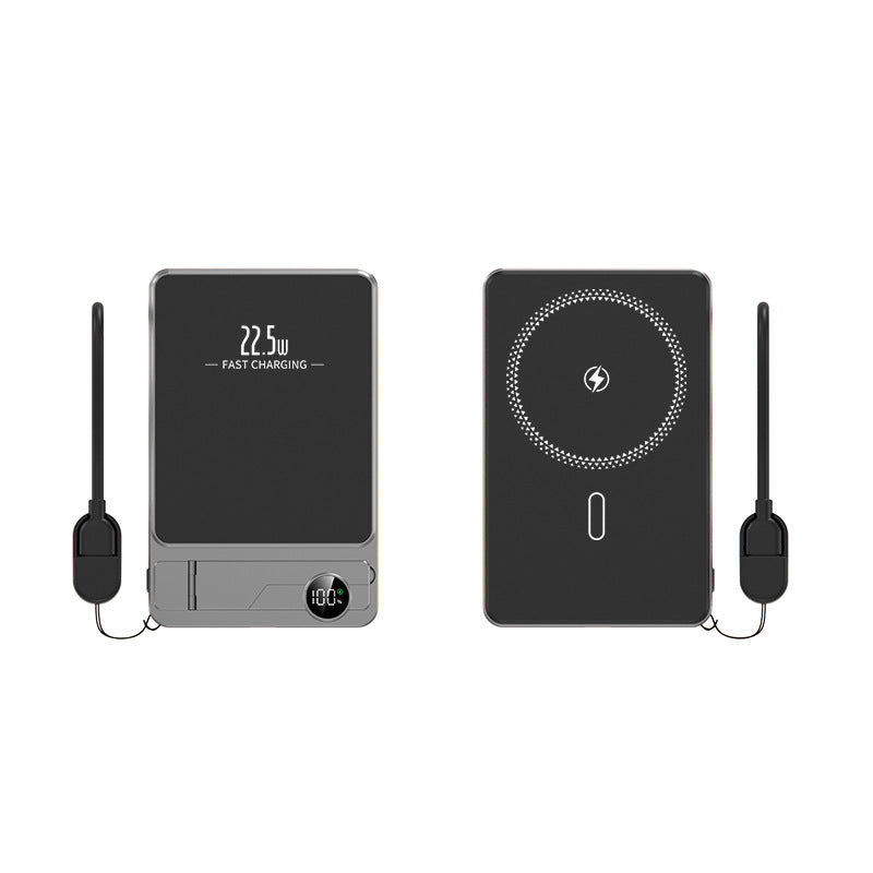 Portable power bank with fast charging and LED display Bowlift