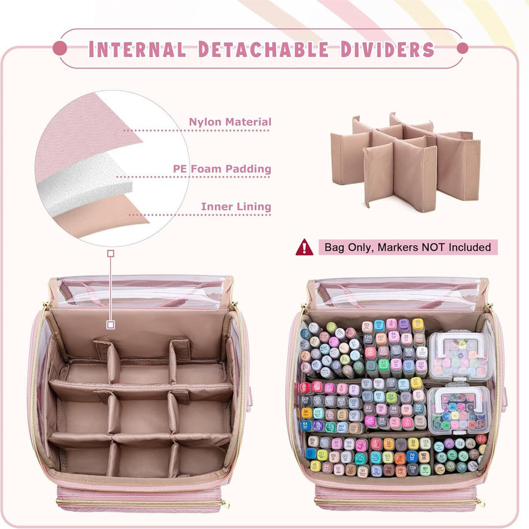 Creative Marker Storage Bag Bowlift