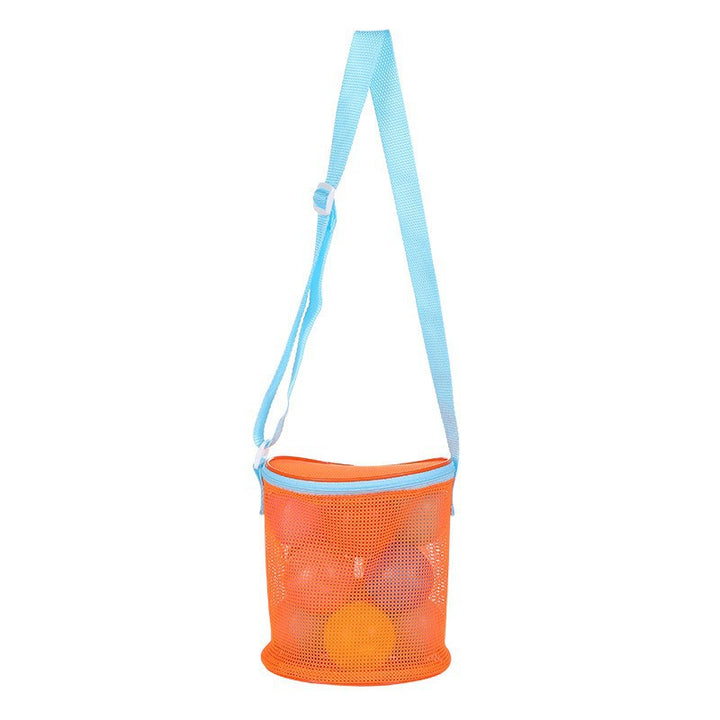 Versatile Beach Bag In Airy Mesh Design Bowlift