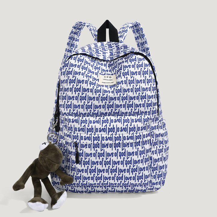 Funky Graphic Print Backpack
