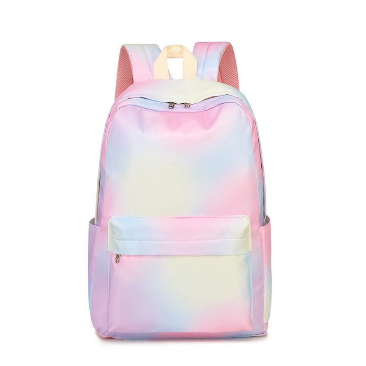 Stylish Cow Print Backpack and Accessory Set Bowlift