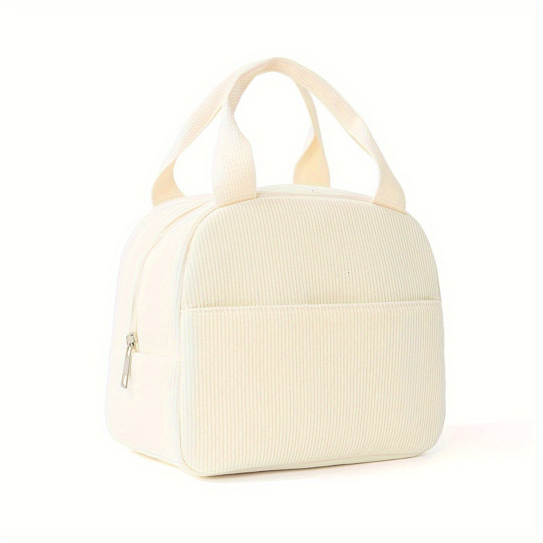 Cosmetic storage bag with structured surface Bowlift