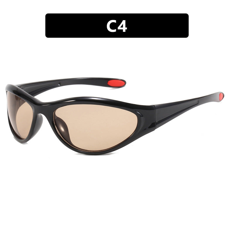 Women sporty sunglasses with polarized lenses and ergonomic design Bowlift