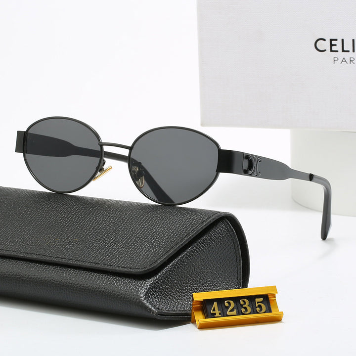 Women's exclusive oval-shaped designer sunglasses Bowlift