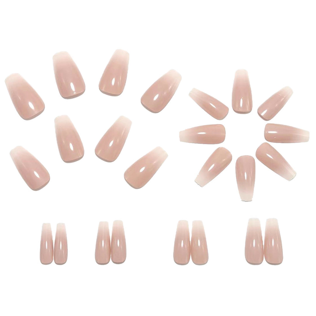 Artificial Nails in Stylish French Design Bowlift