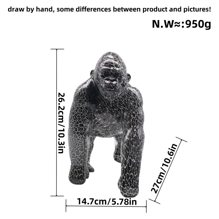 Artful Gorilla Sculpture Bowlift