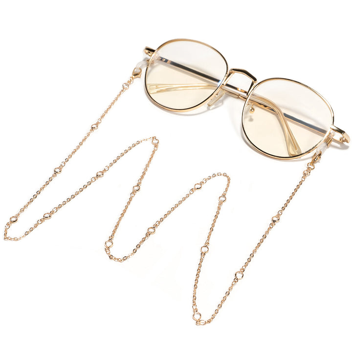 Decorative Eyewear Chain with Gem Detailing Bowlift