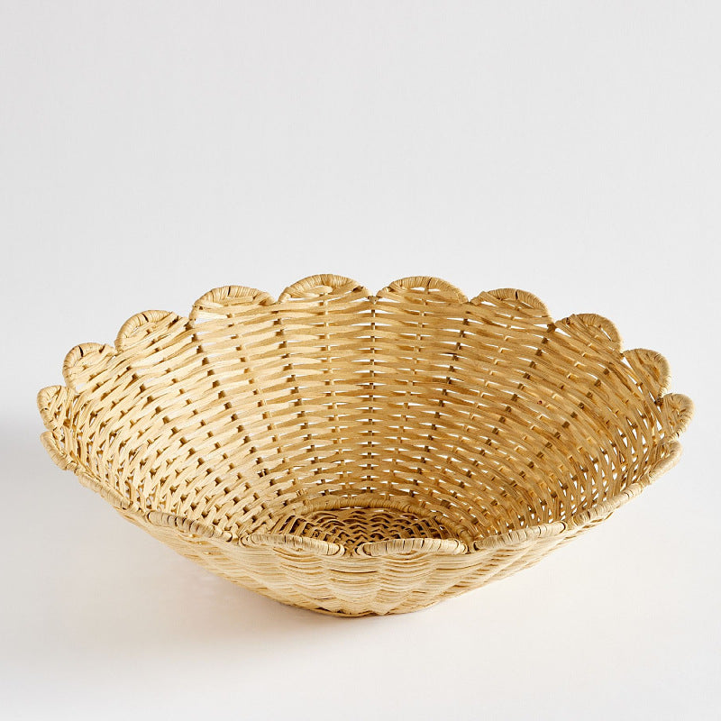 Decorative fruit basket with artistic weaving Bowlift