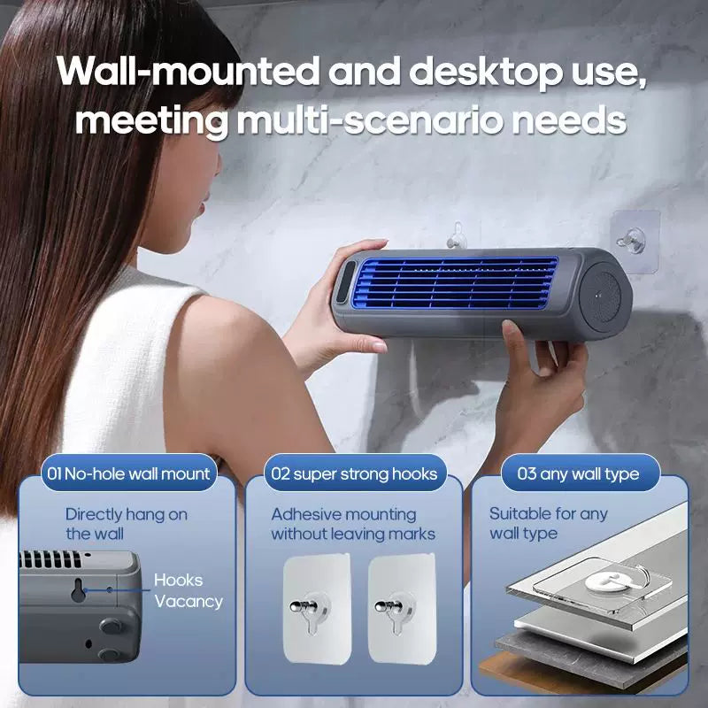 Unisex one size rechargeable cordless tower fan with extended runtime and variable speed quiet motor Bowlift