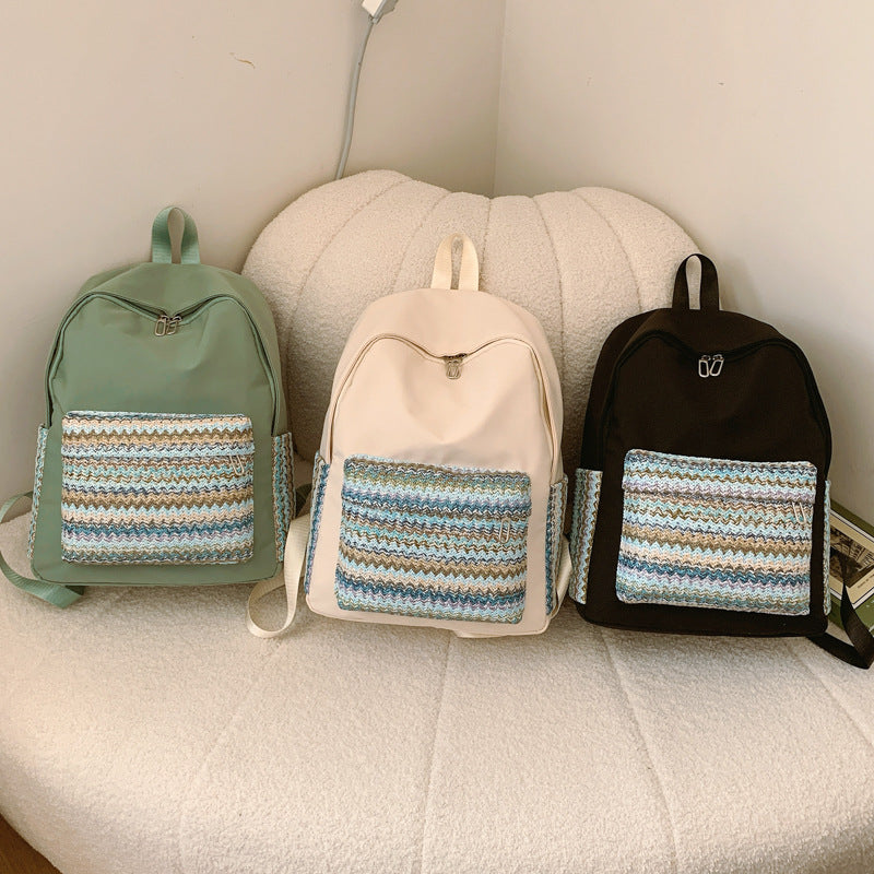 Stylish and Functional Leisure Backpack Bowlift