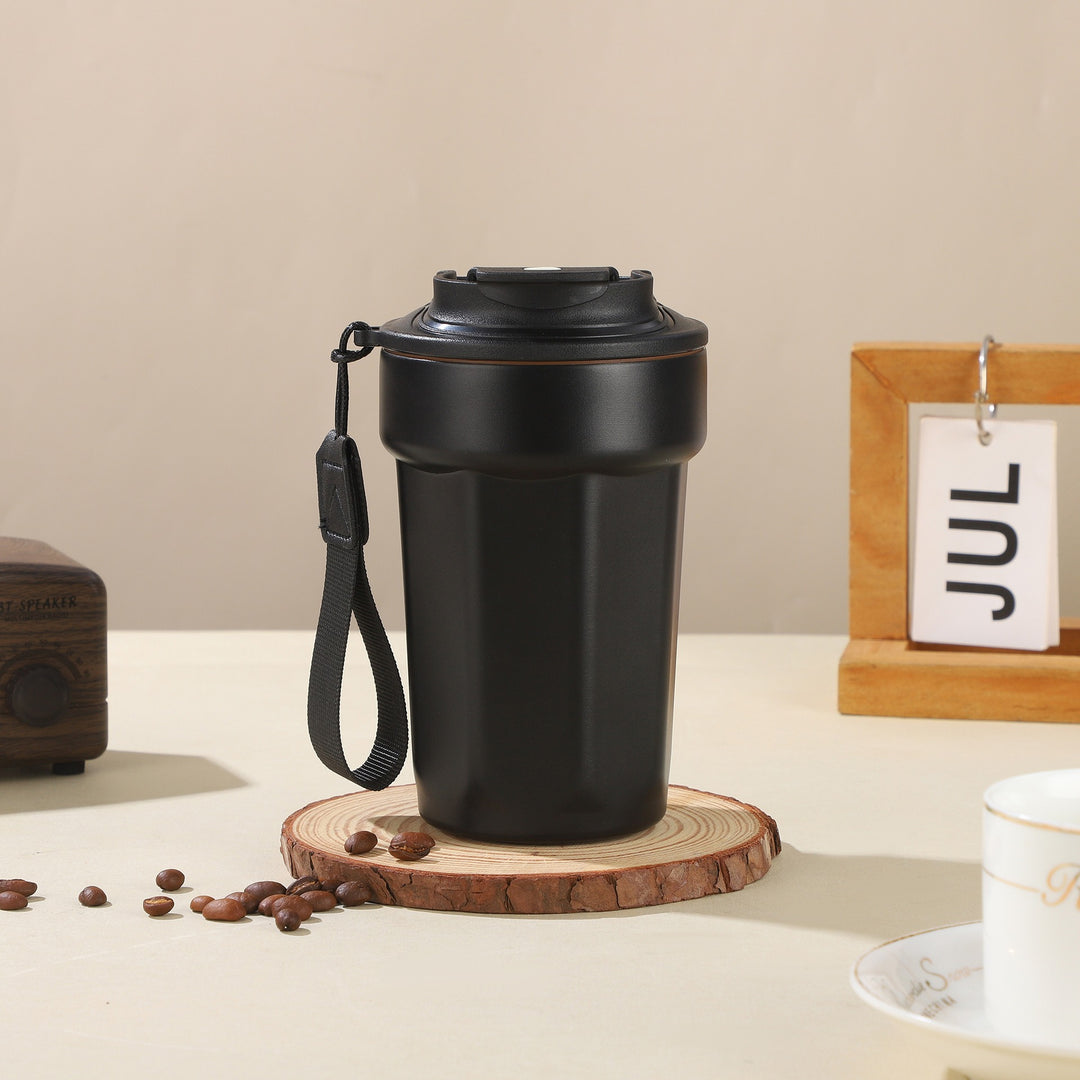 Ladies Insulated Cup with Grippy Carry Strap Bowlift