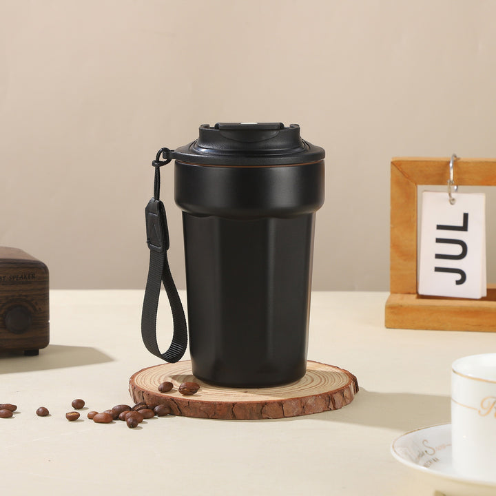 Ladies Insulated Cup with Grippy Carry Strap Bowlift