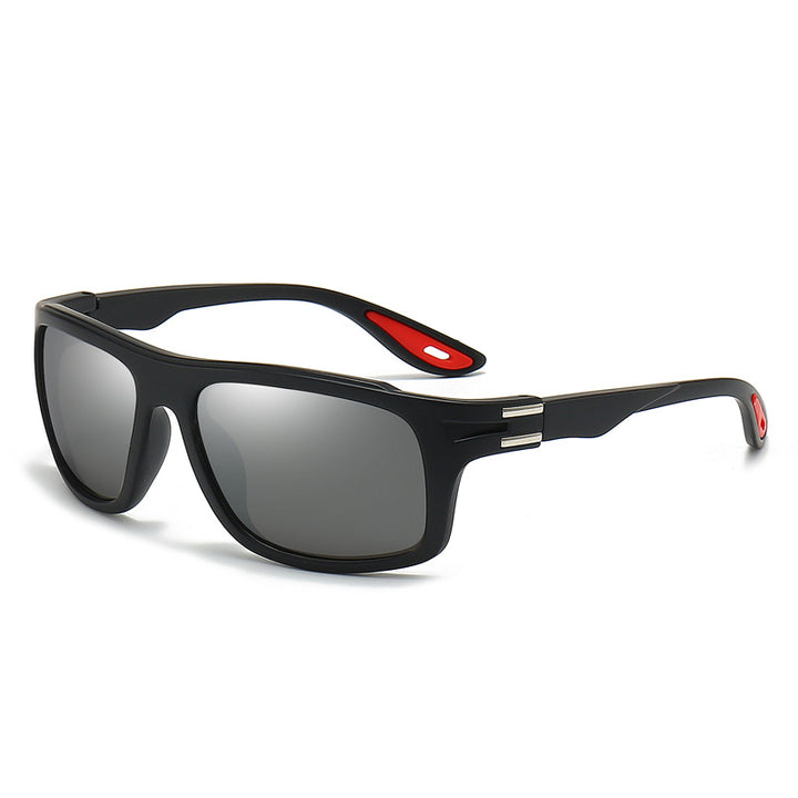 Men's sporty sunglasses with polarized lenses and shock-resistant frame Bowlift
