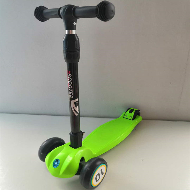 Lean-To-Steer Scooter Bowlift