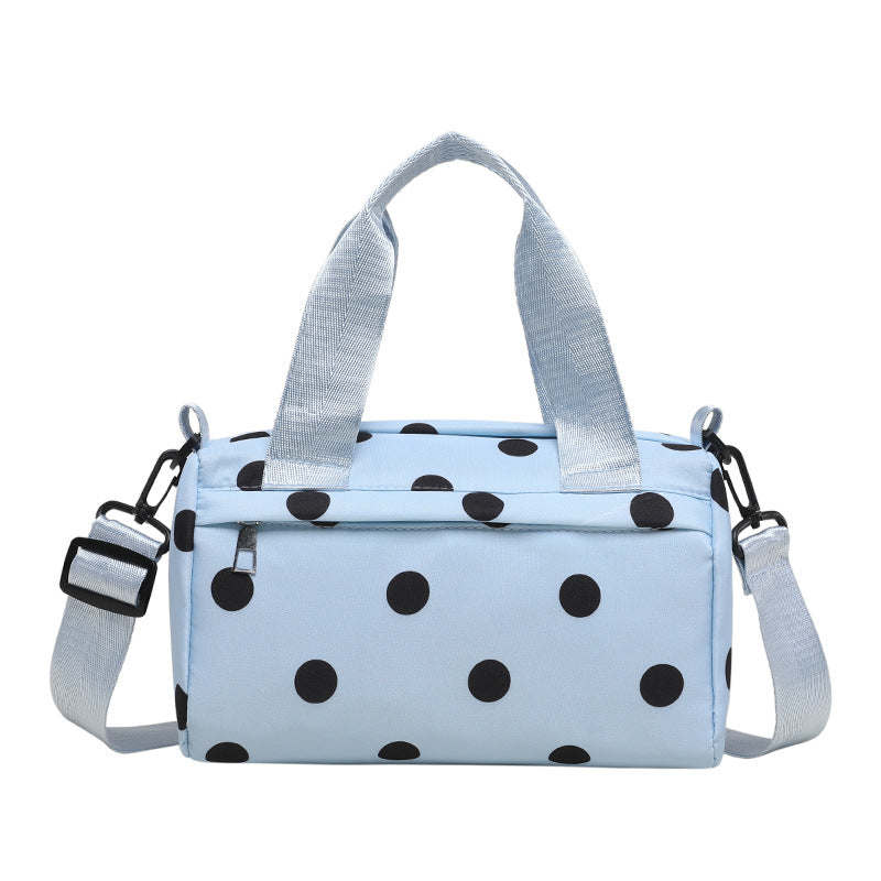 WoChic Polka Dot Mini Satchel Bag Bowlift