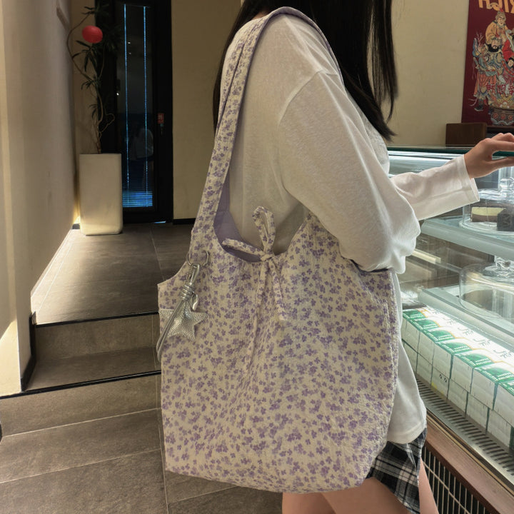 Casual floral pattern bag Bowlift