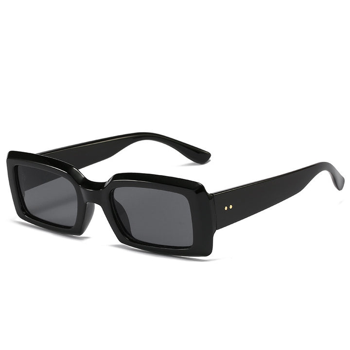 Oversized Geometric Sunglasses with Gradient Lenses Bowlift