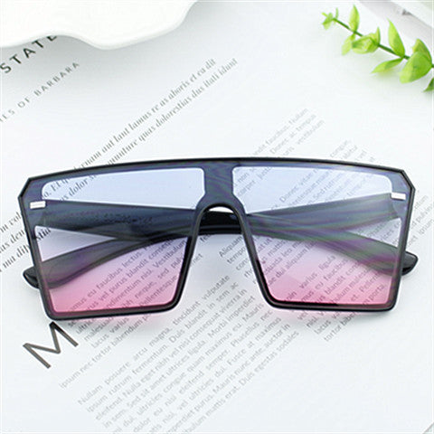 Women Oversized Shield Sunglasses Bowlift