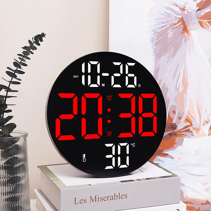 Digital wall clock with temperature and hygrometer function Bowlift