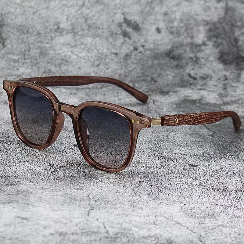 Vintage-Inspired Square Frame Sunglasses Bowlift
