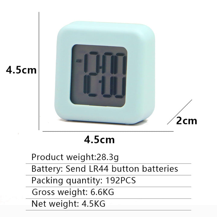 Digital alarm clock with large dial and alarm function Bowlift