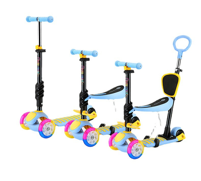 Multi-Functional Ride-On Scooter Bowlift