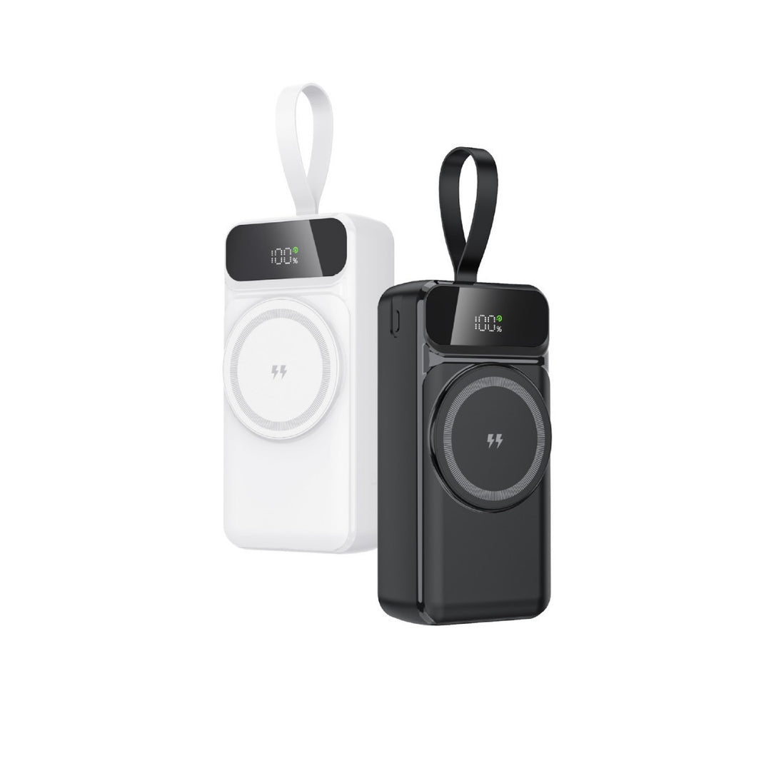 Portable Wireless Powerbank with Intelligent Charging Management and Digital Display Bowlift