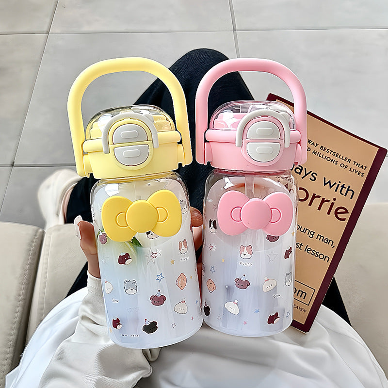 Women's child-friendly drinking bottle with cheerful design Bowlift