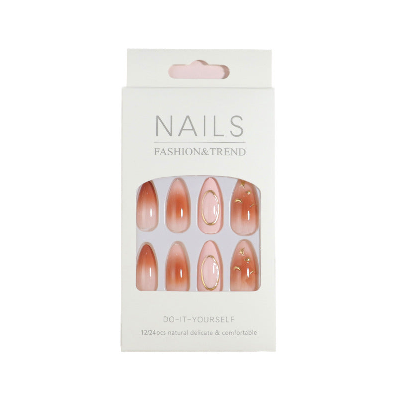 DIY Elegant Press-On Nail Art Set Bowlift