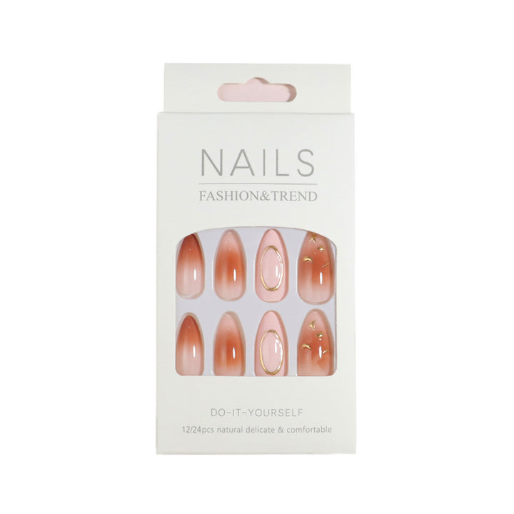 DIY Elegant Press-On Nail Art Set Bowlift
