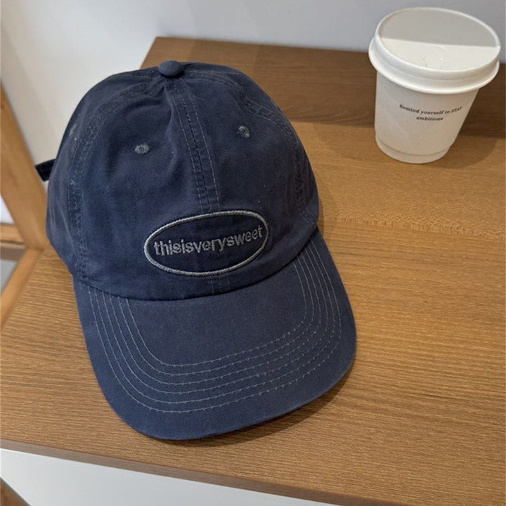 Men's Casual Distressed Cotton Baseball Cap Bowlift