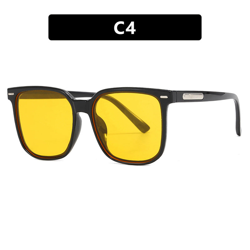 Women's square sunglasses with sturdy frame and polarized lenses Bowlift