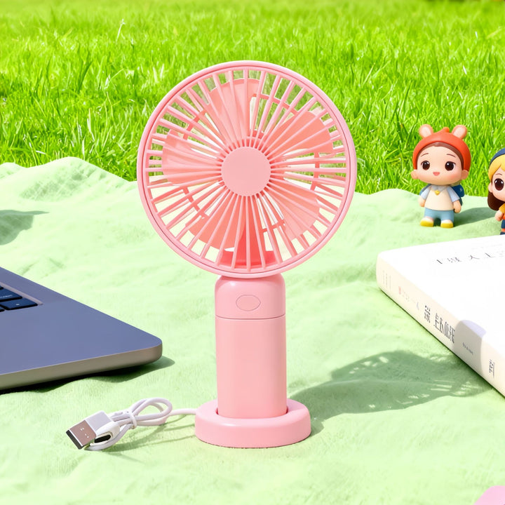Women's Portable USB Fan with Powerful Battery Function Bowlift