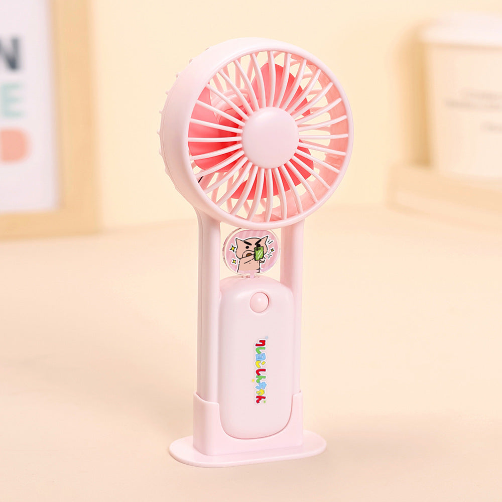 Ladies Portable Battery Hand Fan with Multifunctional Design Bowlift