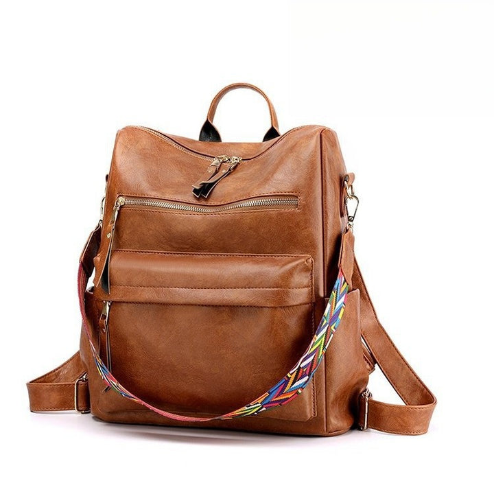 Chic Leather Backpack Bowlift