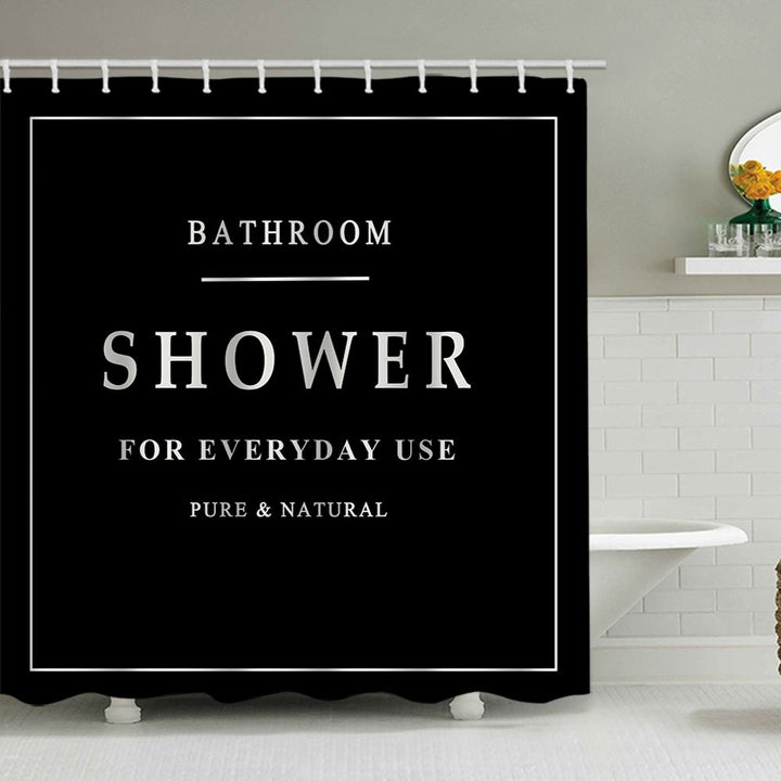Elegant Bathroom Shower Curtain Bowlift