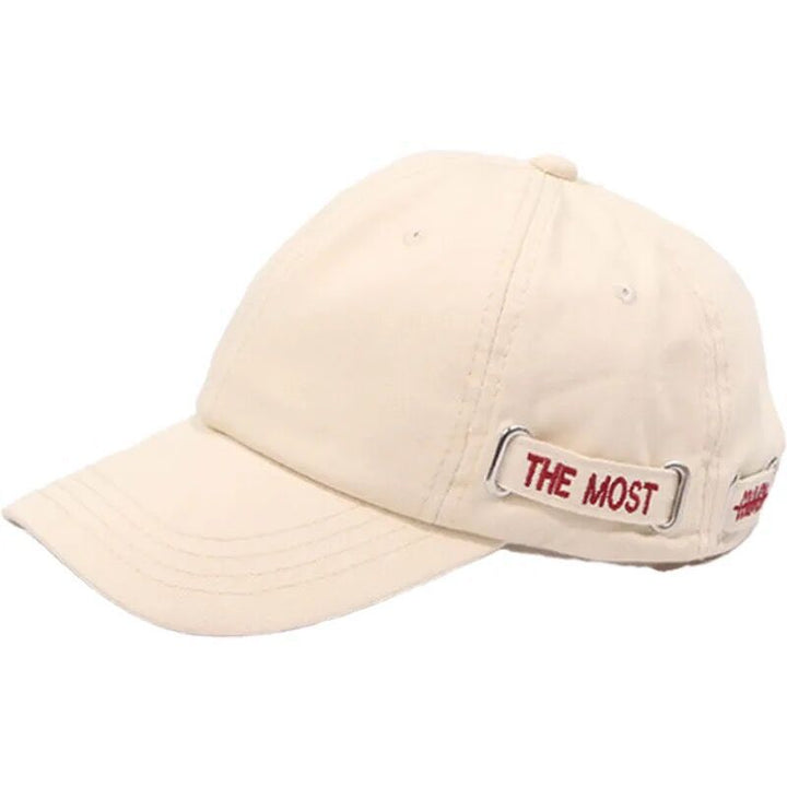 Women's Casual Fabric Baseball Cap Bowlift